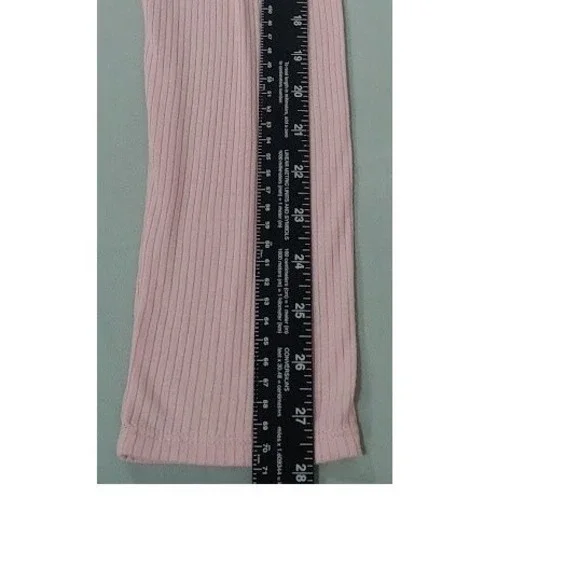 Crown & Ivy Pink Ribbed Long Sleeve Size XXL Crew Neck Pullover Shirt Top Casual - Picture 11 of 12